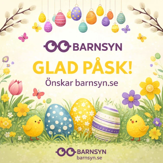 Vi önskar er en riktigt Glad Påsk med mycket tid utomhus! 🐣☀️👀

#barnsyn #myopibehandling